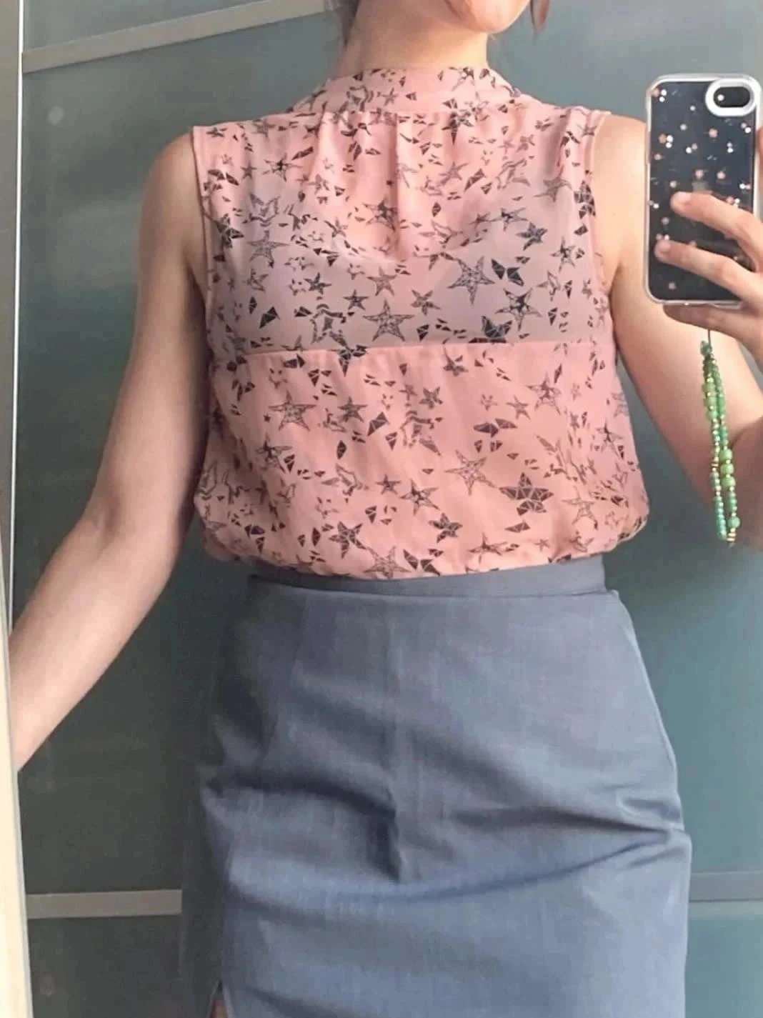 Blouse top sans manches only taille 36